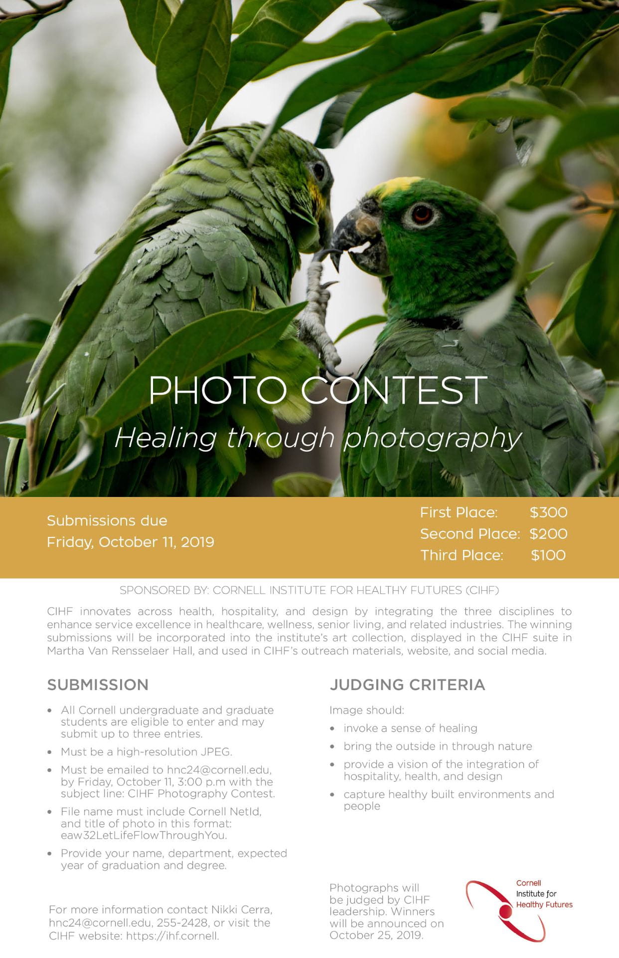 2019 Photo Competition Flyer